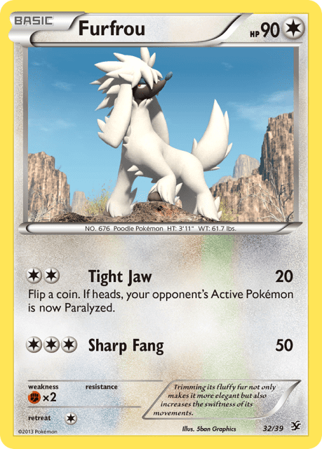 Furfrou (32) — Kalos Starter Set