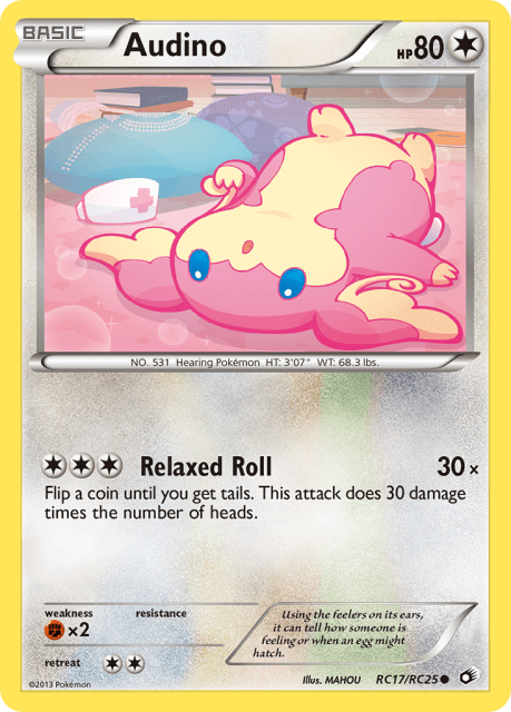 Audino (Holofoil) (RC17) — Legendary Treasures