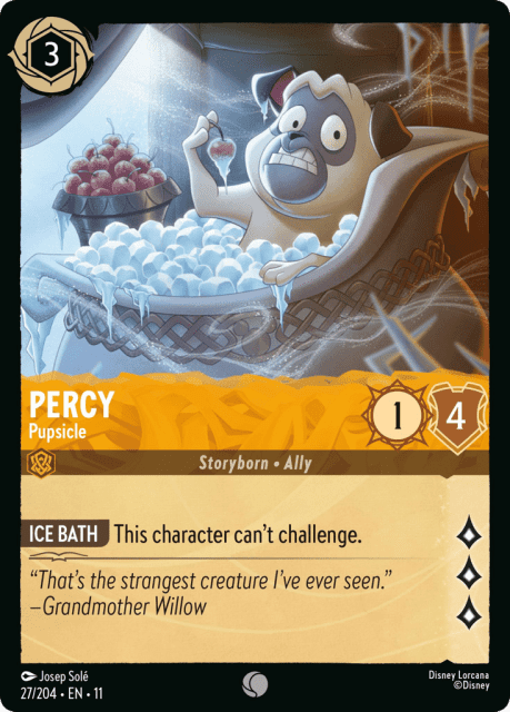 Percy (Cold Foil) (27) — Winterspell