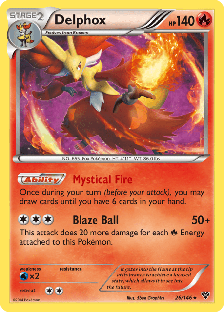 Delphox (26) — XY