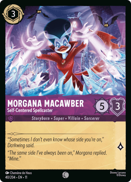 Morgana Macawber (Cold Foil) (40) — Winterspell