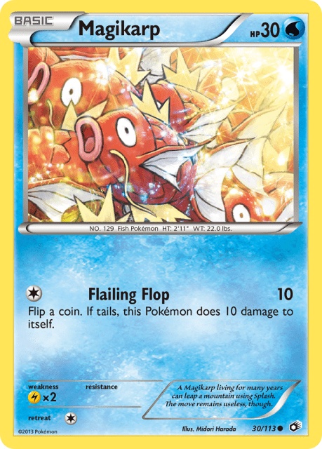 Magikarp (Reverse Holofoil) (30) — Legendary Treasures
