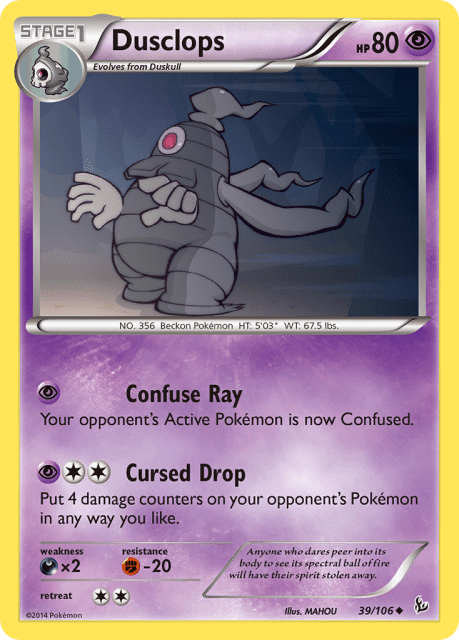 Dusclops (Reverse Holofoil) (39) — Flashfire