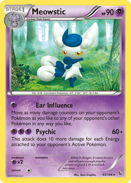 Meowstic (43) — Flashfire