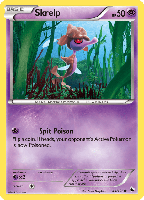 Skrelp (Reverse Holofoil) (44) — Flashfire