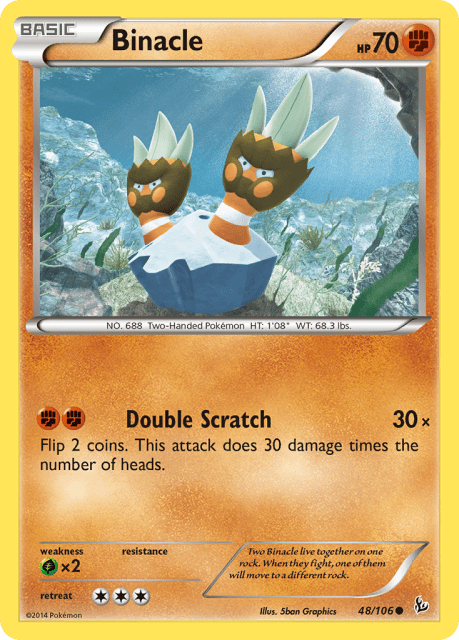 Binacle (Reverse Holofoil) (48) — Flashfire