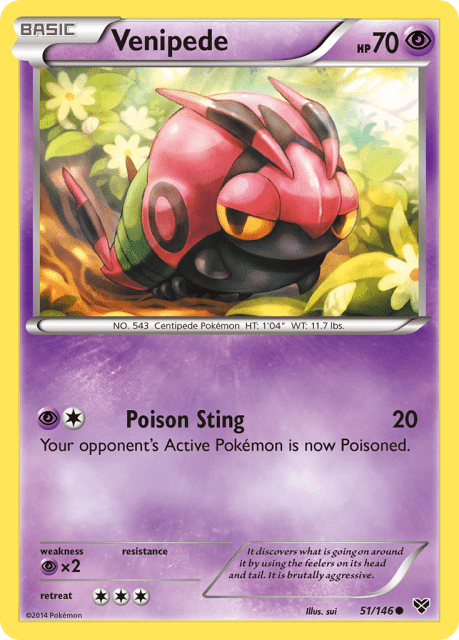 Venipede (51) — XY