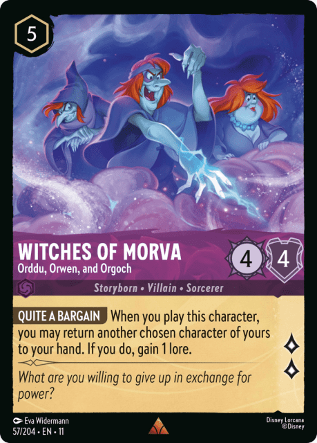 Witches of Morva (Cold Foil) (57) — Winterspell