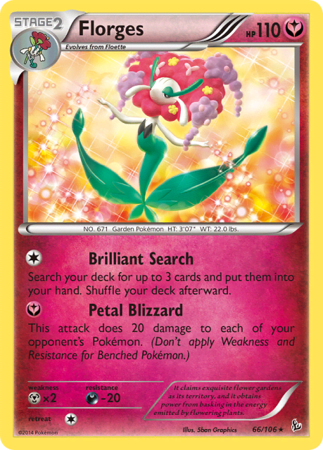 Florges (Holofoil) (66) — Flashfire