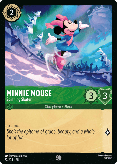 Minnie Mouse (Cold Foil) (72) — Winterspell