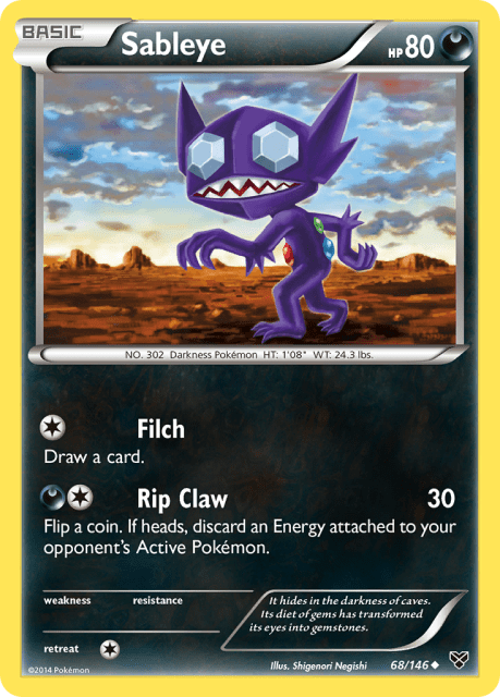 Sableye (68) — XY