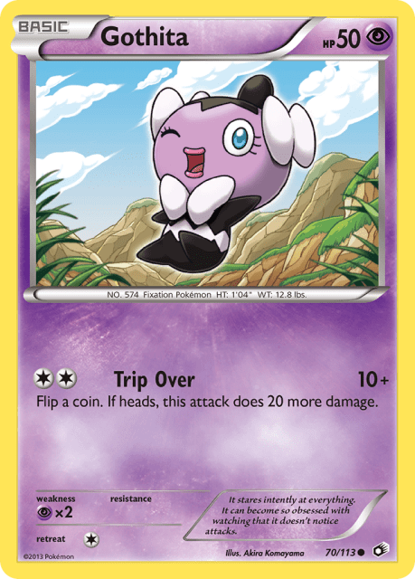 Gothita (Reverse Holofoil) (70) — Legendary Treasures
