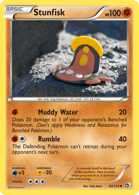 Stunfisk (83) — Legendary Treasures