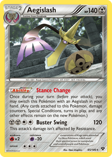 Aegislash (85) — XY