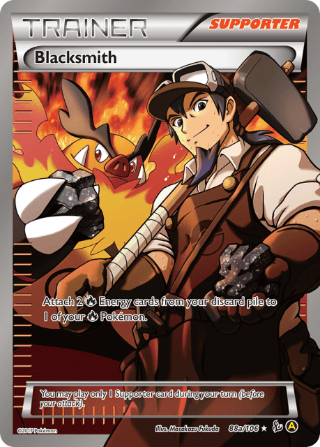 Blacksmith (Reverse Holofoil) (88a) — Flashfire
