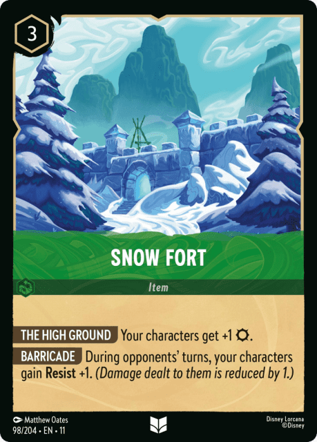 Snow Fort (Cold Foil) (98) — Winterspell