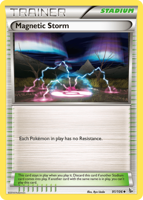 Magnetic Storm (League Stamp) (91) — Flashfire