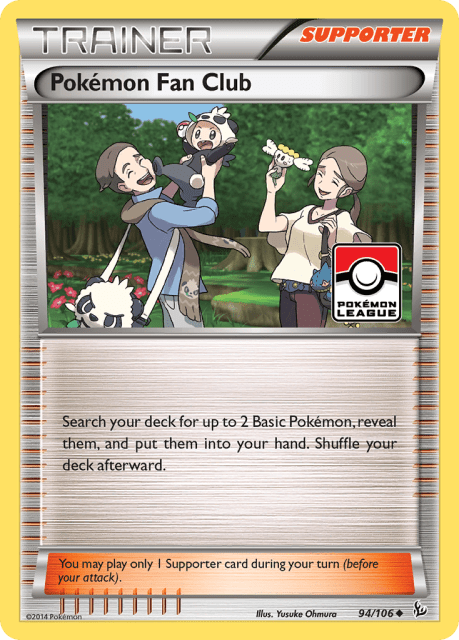Pokémon Fan Club (Reverse Holofoil) (94) — Flashfire