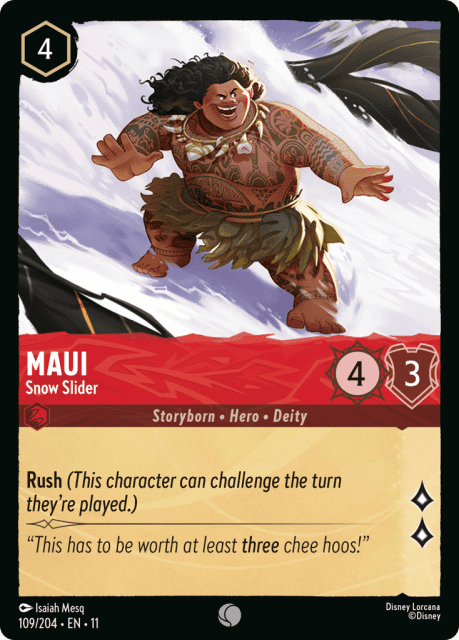 Maui (Cold Foil) (109) — Winterspell