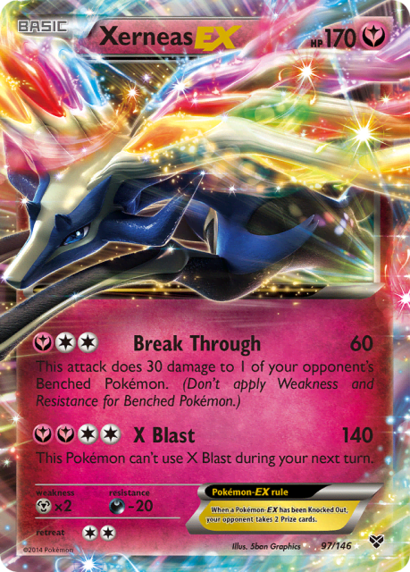 Xerneas-EX (Holofoil) (97) — XY