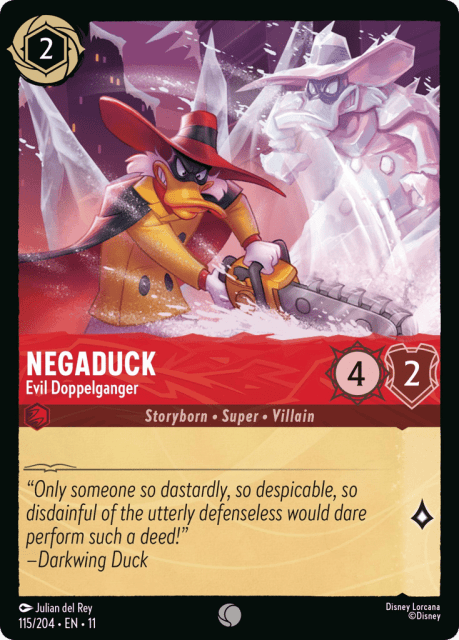 Negaduck (Cold Foil) (115) — Winterspell