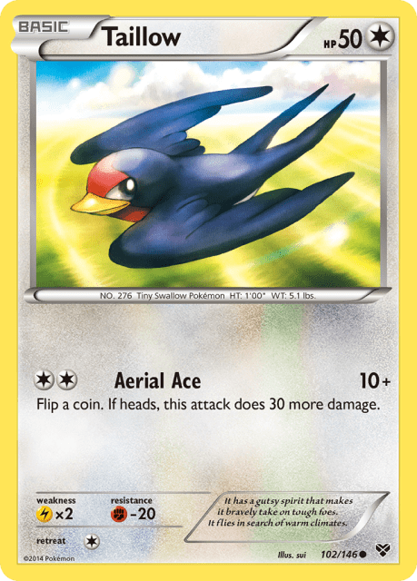 Taillow (102) — XY