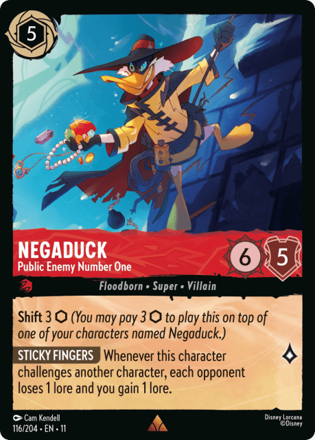 Negaduck (Cold Foil) (116) — Winterspell
