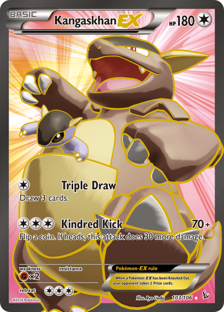 Kangaskhan-EX (Holofoil) (103) — Flashfire