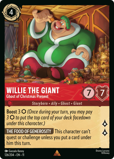 Willie the Giant (Cold Foil) (126) — Winterspell
