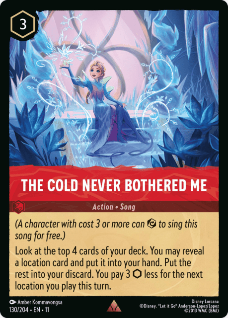 The Cold Never Bothered Me (Cold Foil) (130) — Winterspell