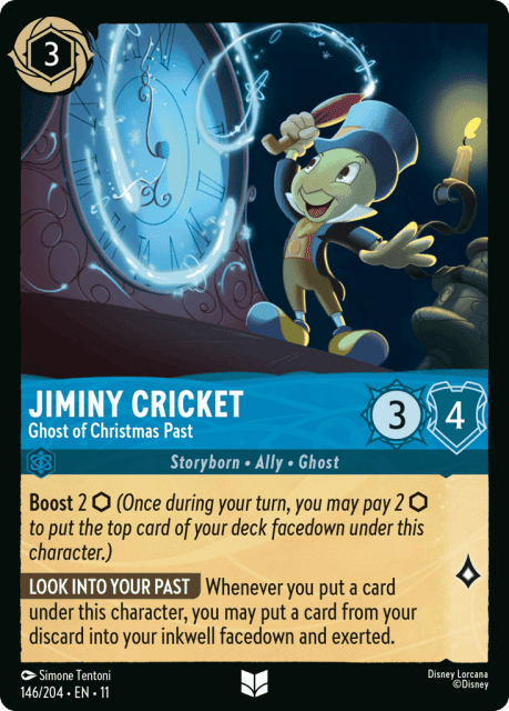 Jiminy Cricket (Cold Foil) (146) — Winterspell