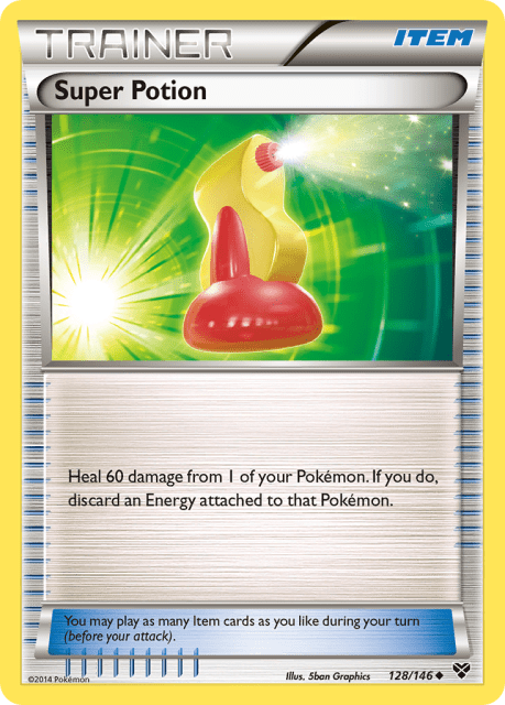 Super Potion (Reverse Holofoil) (128) — XY
