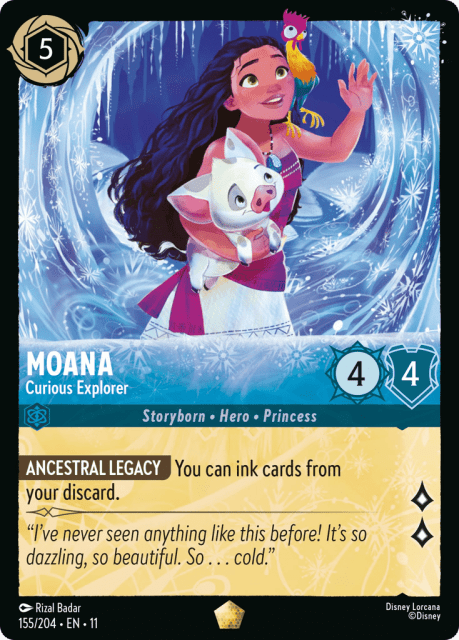 Moana (Cold Foil) (155) — Winterspell