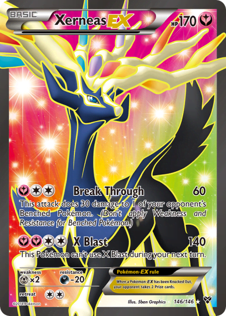 Xerneas-EX (Holofoil) (146) — XY