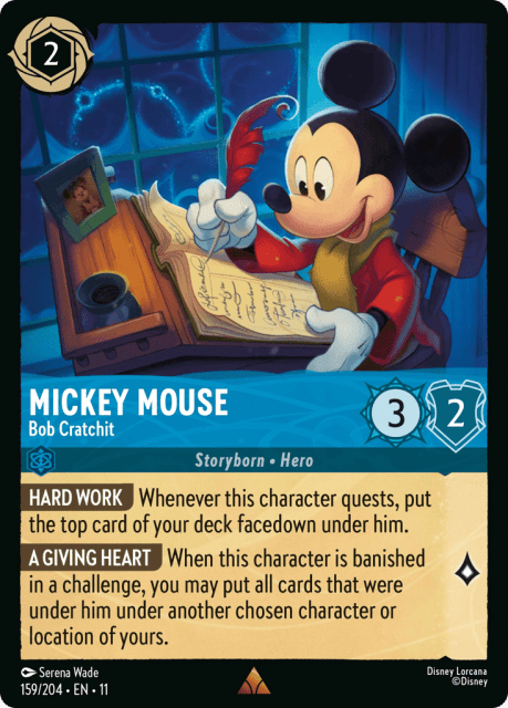 Mickey Mouse (Cold Foil) (159) — Winterspell