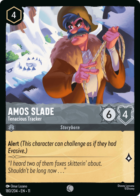 Amos Slade (Cold Foil) (180) — Winterspell
