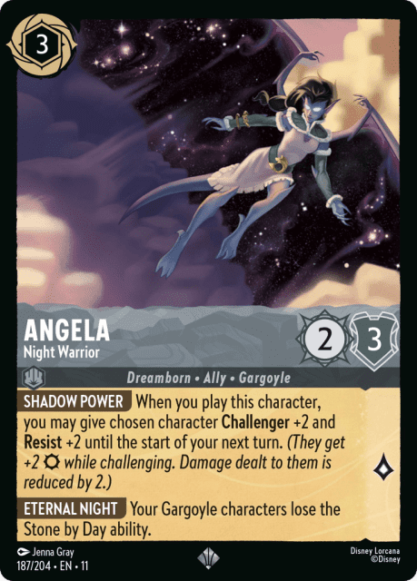 Angela (Cold Foil) (187) — Winterspell