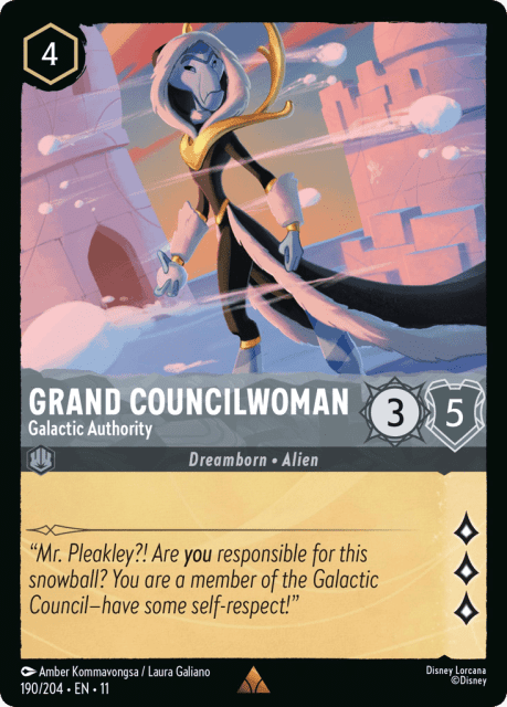 Grand Councilwoman (Cold Foil) (190) — Winterspell