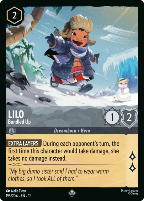 Lilo (Cold Foil) (195) — Winterspell