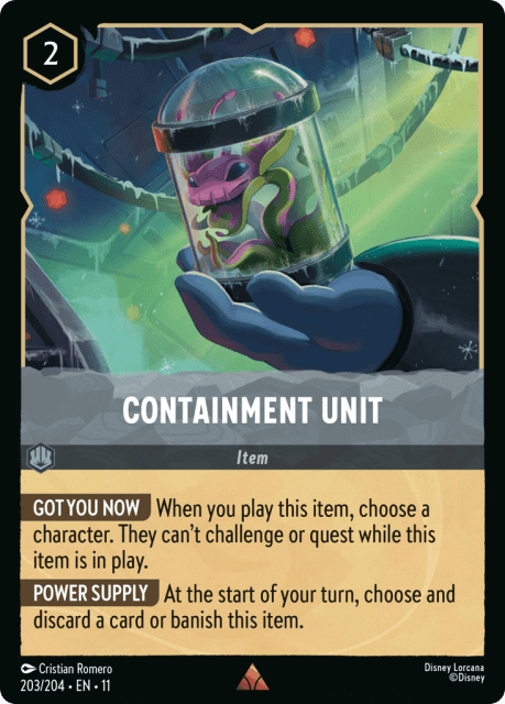 Containment Unit (Cold Foil) (203) — Winterspell