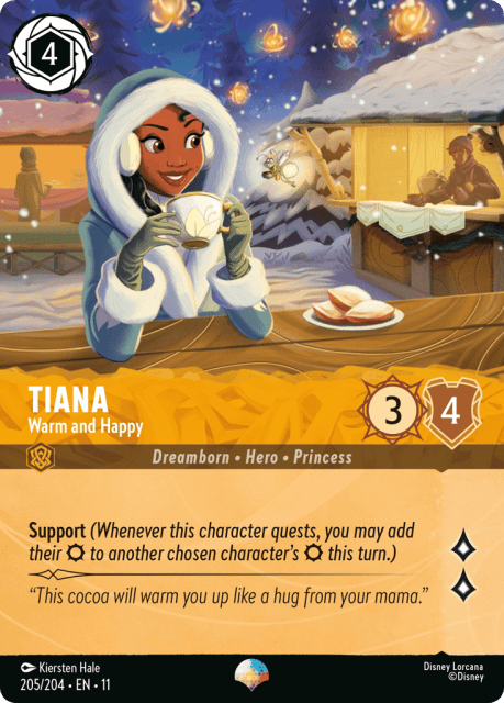 Tiana (Holofoil) (205) — Winterspell