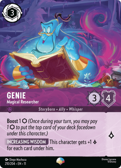 Genie (Holofoil) (210) — Winterspell