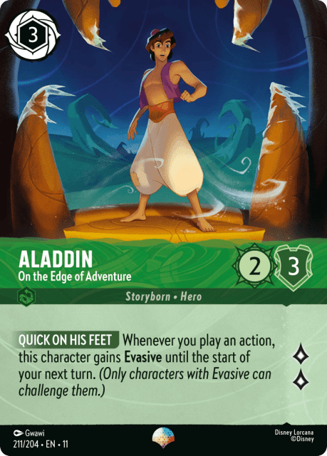 Aladdin (Holofoil) (211) — Winterspell