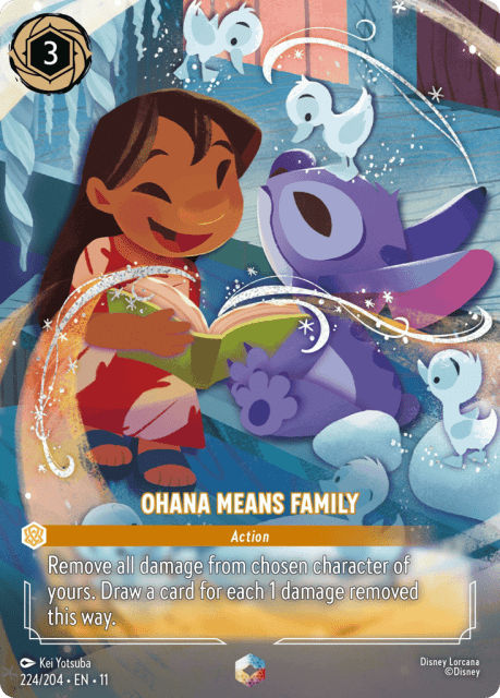 Ohana Means Family (Holofoil) (224) — Winterspell