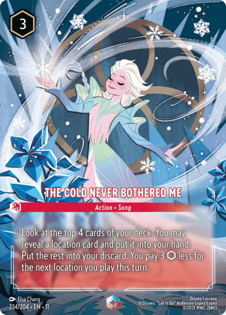 The Cold Never Bothered Me (Holofoil) (234) — Winterspell