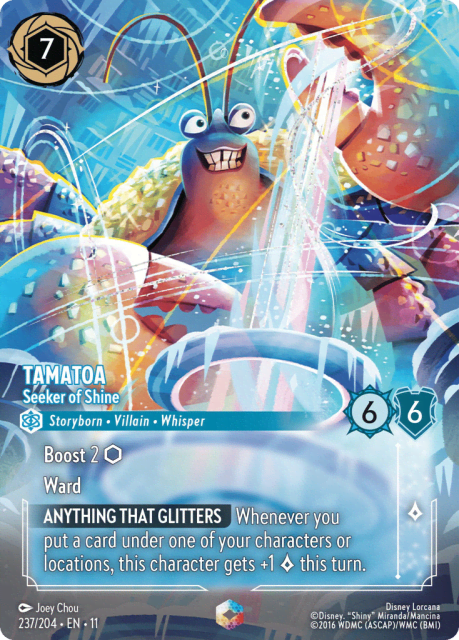 Tamatoa (Holofoil) (237) — Winterspell