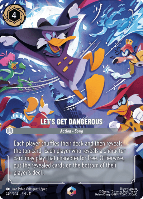 Let's Get Dangerous (Holofoil) (240) — Winterspell