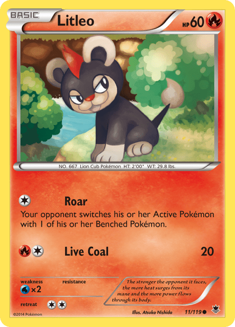 Litleo (Reverse Holofoil) (11) — Phantom Forces