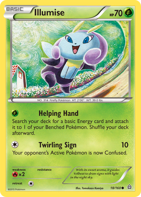 Illumise (Reverse Holofoil) (18) — Primal Clash