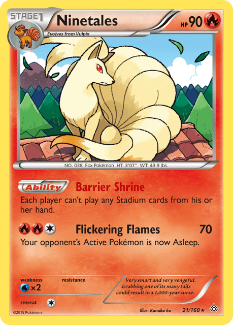 Ninetales (21) — Primal Clash